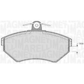 Bremsbeläge von MAGNETI MARELLI