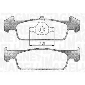 Achetez des Plaquettes de frein MAGNETI MARELLI 363916060718 à prix pour 44,61 €