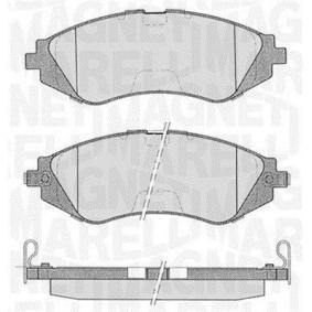 Bremsbeläge 363916060207 von MAGNETI MARELLI günstig für 40,37 € online kaufen