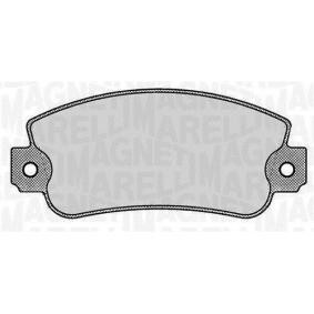 Acquista Kit pastiglie freni da MAGNETI MARELLI 363916060237 a buon mercato per soli 24,87 €