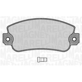 Acquista Kit pastiglie freni da MAGNETI MARELLI 363916060212 a buon mercato per soli 25,25 €