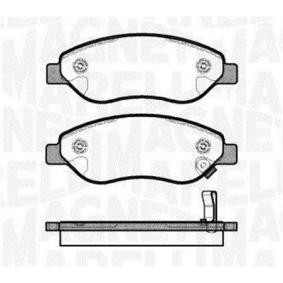 Comprar Juego de pastillas de freno de MAGNETI MARELLI 363916060618 a bajo precio de 56,08 €