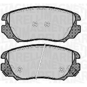 Compre Pastilhas de travão da MAGNETI MARELLI 363916060723 a um preço baixo por 44,63 €