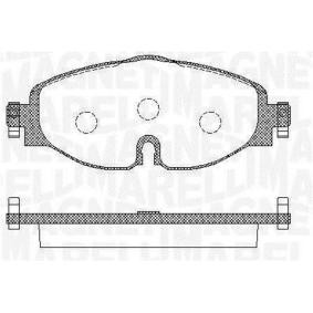 Achetez des Plaquettes de frein MAGNETI MARELLI 363916060716 à prix pour 65,40 €