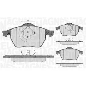 Achetez des Plaquettes de frein MAGNETI MARELLI 363916060137 à prix pour 61,13 €