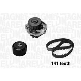 Achetez des Kit de distribution + pompe à eau MAGNETI MARELLI 341401860001 à prix pour 135,37 €
