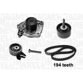 Achetez des Kit de distribution + pompe à eau MAGNETI MARELLI 341404050001 à prix pour 200,92 €