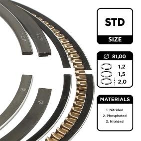 Comprar Juego de aros de pistón de ET ENGINETEAM R1005200 a bajo precio de 58,46 €