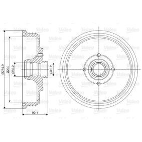 Comprar Tambor de freno de VALEO 237086 a bajo precio de 80,99 €