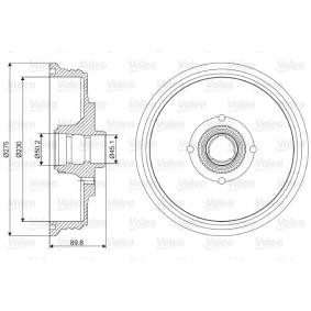 Comprar Tambor de freno de VALEO 237112 a bajo precio de 82,45 €
