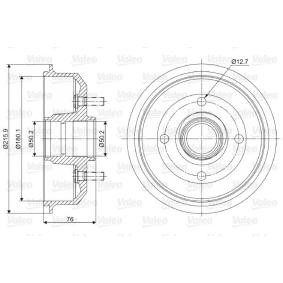 Comprar Tambor de freno de VALEO 237032 a bajo precio de 47,62 €