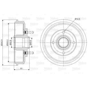 Comprar Tambor de freno de VALEO 237012 a bajo precio de 64,41 €