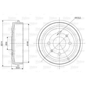 Comprar Tambor de freno de VALEO 237027 a bajo precio de 20,37 €