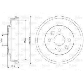 Comprar Tambor de freno de VALEO 237046 a bajo precio de 44,77 €