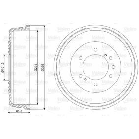 Comprar Tambor de freno de VALEO 237108 a bajo precio de 94,56 €