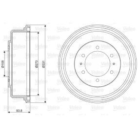 Comprar Tambor de freno de VALEO 237071 a bajo precio de 93,26 €