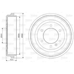 Comprar Tambor de freno de VALEO 237029 a bajo precio de 77,01 €