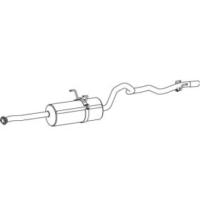 Endschalldämpfer 72308
