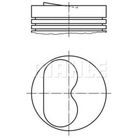 Kolben 007 28 01 von MAHLE ORIGINAL günstig für 159,90 € online kaufen