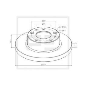 Bremsscheibe von PETERS ENNEPETAL