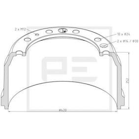 Bremstrommel 106.084-00A