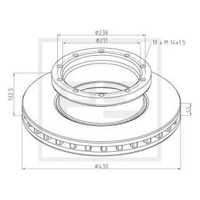 Bremsscheibe 016.295-00A