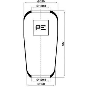 Acquista Soffietto, Sospensione pneumatica da PETERS ENNEPETAL 084.062-70A a buon mercato per soli 45,77 €