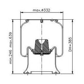 Acquista Soffietto, Sospensione pneumatica da PETERS ENNEPETAL 084.182-51A a buon mercato per soli 337,54 €