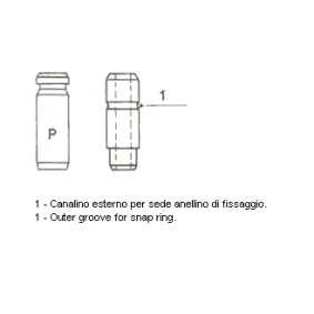 Achetez des Guide de soupape / joint / réglage de chez METELLI en ligne pour PREGIO Camionnette (TB) à prix modérés
