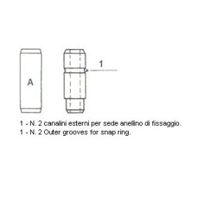 Achetez des Guide de soupape / joint / réglage de chez METELLI en ligne pour MGB Décapotable à prix modérés