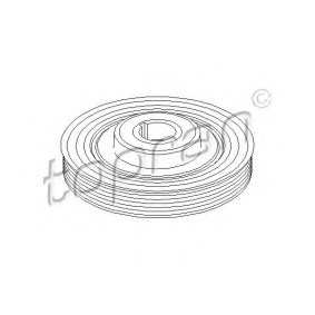 Acquista Puleggia cinghia albero a gomiti da TOPRAN 721 031 a buon mercato per soli 62,47 €
