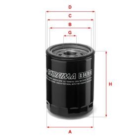 Ölfilter S 3478 R für FORFOUR Schrägheck (453) für 11,61 CHF