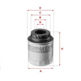 Achetez des Filtre à huile SOFIMA S 3573 R à prix pour 18,34 €