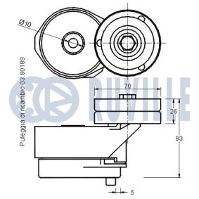 Keilrippenriemensatz 5594281 von RUVILLE günstig für 74,08 € online kaufen