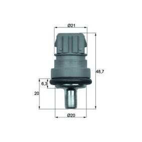 AUDI Sensor, Kühlmitteltemperatur von MAHLE ORIGINAL