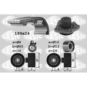 FIAT Wasserpumpe + Zahnriemensatz von SASIC