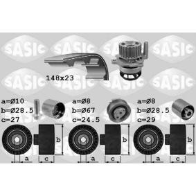 Achetez des Kit de distribution + pompe à eau SASIC 3906057 à prix pour 179,22 €