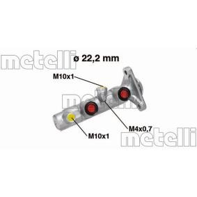 Hauptbremszylinder 05-0591 von METELLI günstig für 108,46 € online kaufen
