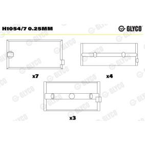 Acquista Bronzine di banco da GLYCO H1054/7 0.25mm a buon mercato per soli 132,34 €