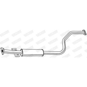 Achetez des Silencieux intermédiaire WALKER 22569 à prix pour 47,92 €