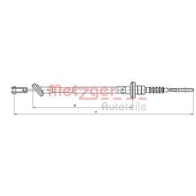 Acquista Cavo frizione da METZGER 18.3500 a buon mercato per soli 15,65 €