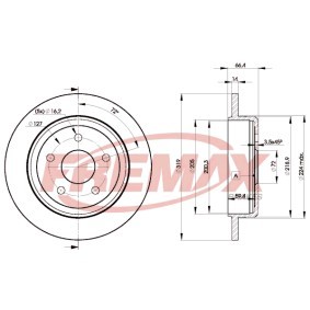 Comprar Disco de freno de FREMAX BD-9275 a bajo precio de 113,01 €