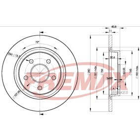 Comprar Disco de freno de FREMAX BD-3962 a bajo precio de 67,07 €