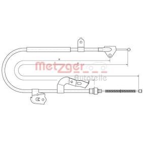 Acquista Cavo freno a mano da METZGER 10.4510 a buon mercato per soli 25,49 €