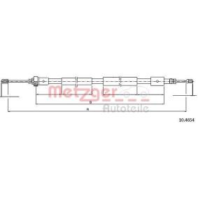 Acquista Cavo freno a mano da METZGER 10.4654 a buon mercato per soli 13,26 €