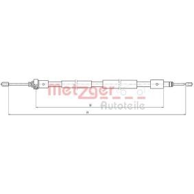 Acquista Cavo freno a mano da METZGER 10.4655 a buon mercato per soli 13,92 €