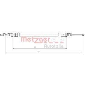 Acquista Cavo freno a mano da METZGER 10.4663 a buon mercato per soli 23,57 €