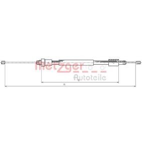 Acquista Cavo freno a mano da METZGER 10.4705 a buon mercato per soli 14,58 €