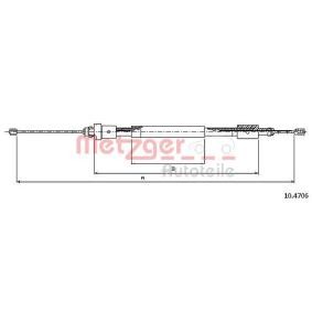 Acquista Cavo freno a mano da METZGER 10.4706 a buon mercato per soli 16,70 €