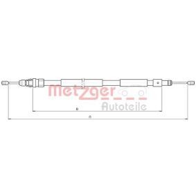 Acquista Cavo freno a mano da METZGER 10.4709 a buon mercato per soli 20,34 €